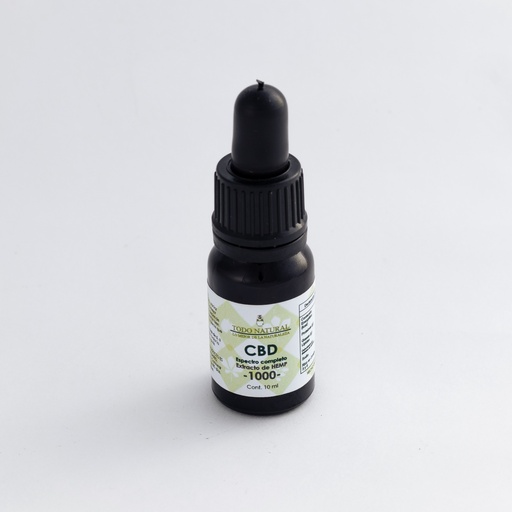 [TN-CB-A1010] ACEITE DE CAÑAMO 1000 FULL ESPECTRO 10ML